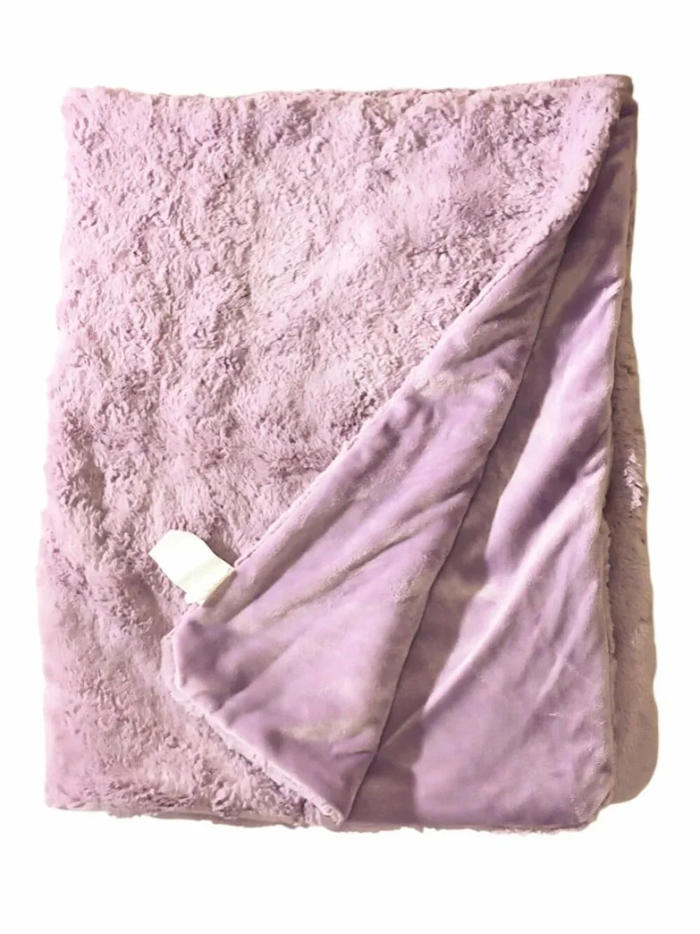 Liam And Lilly Lavender Swirl Security Baby Blanket 30
